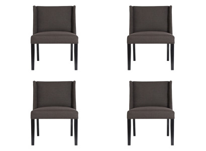 4x Chairs Chair Upholstery Design Lounge Club Seat Lehn Suite Armchair new